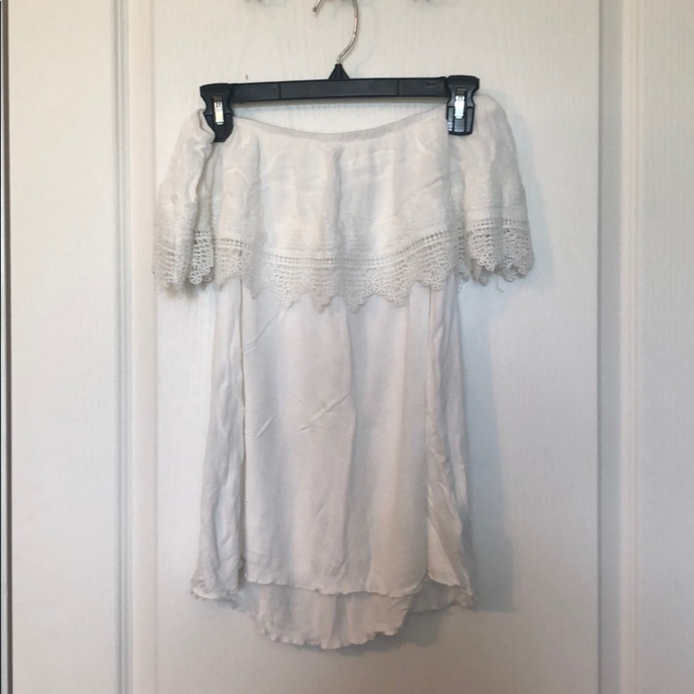 Target brand off the shoulder top